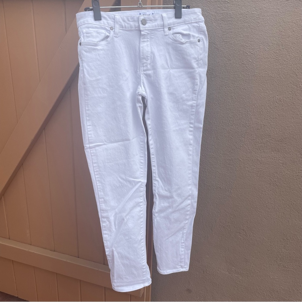 PAIGE White Kylie Crop Jeans